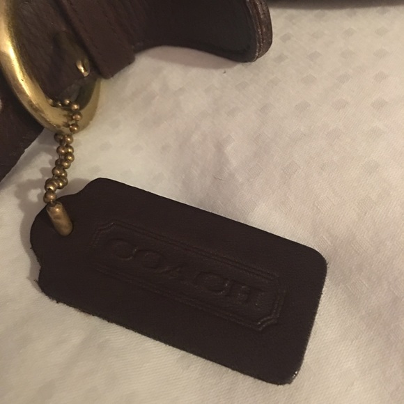 Chocolate brown Coach purse - Picture 2 of 7